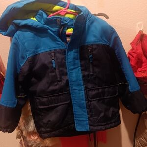 Kids Blue and Black Jacket